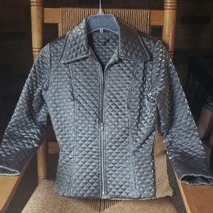 Blockout waffle stitch, silver jacket, size XS/S